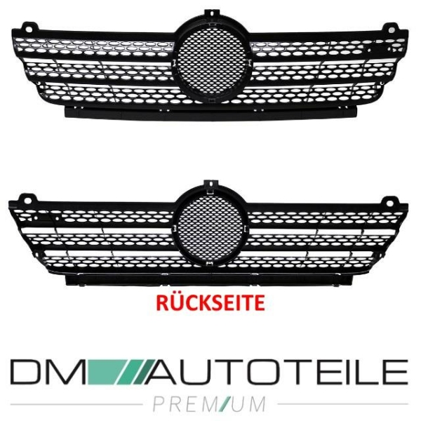 Mercedes Sprinter 901-905 Grill Schwarz für Emblem 02-06 alle Modelle