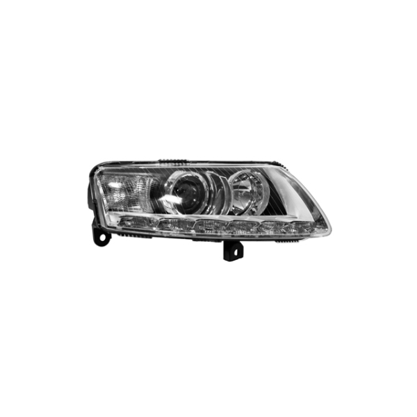 LED Scheinwerfer rechts D3S/H7 Xenon mit Motor passt für Audi A6 C6 4F bj 08-11