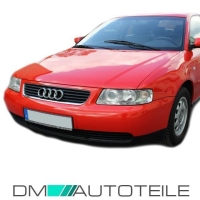 Scheinwerfer Set Klarglas Facelift Otik passt für Audi A3 8L 8L1 00-03 +H7/H1 Marken-Birnen Set