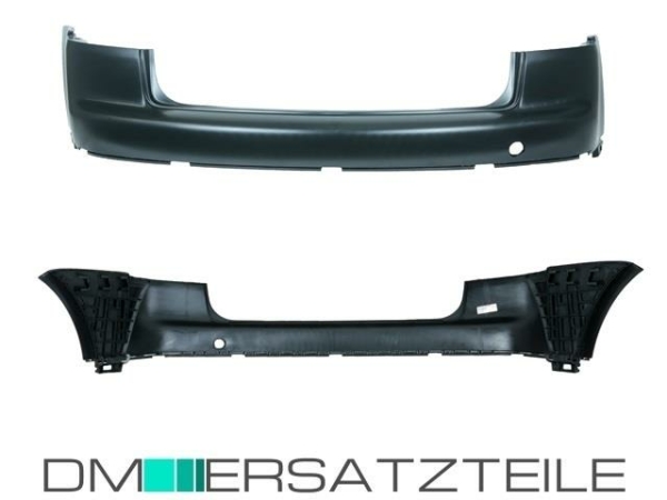 Stoßstange hinten passt für VW Touran 1T1 1T2 03-10 Schwarz ohne PDC +GARANTIE