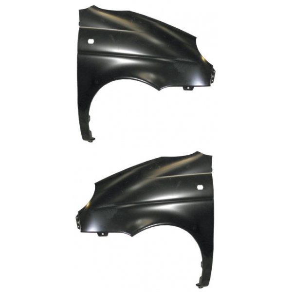 Kotflügel für Daewoo Matiz 01-04 SET rechts+links vorne mit Blinkerloch