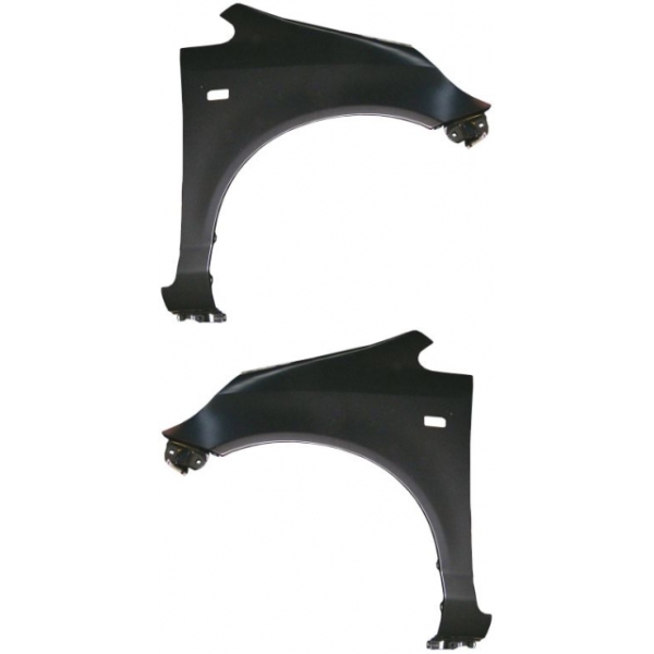 Kotflügel für Honda Jazz II 02-04 SET rechts+links vorne mit Blinkerloch