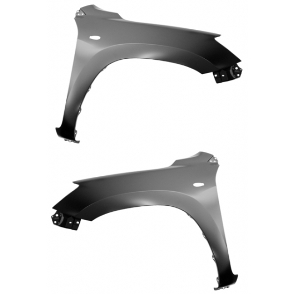 Kotflügel für Toyota RAV 4 III 06-09 SET rechts+links vorne Blinkerloch