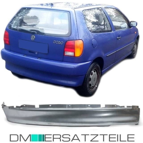 für VW Polo 6N1 94-99 Heckstoßstange Heckschürze Stoßstange hinten unten Metall