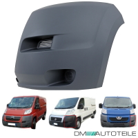 Stoßstangenecke vorne Links Fahrerseite Dunkelgrau passt für Fiat Ducato + Boxer + Jumper 2006-2014