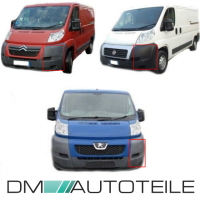 Stoßstangenecke vorne Links Fahrerseite Dunkelgrau passt für Fiat Ducato + Boxer + Jumper 2006-2014