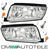 Scheinwerfer SET + Birnen H7/H3 Leuchtmittel passt...