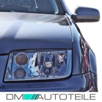 Scheinwerfer SET + Birnen H4/H3 Leuchtmittel passt für VW Bora 1J ab 1998-2006