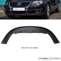 Frontspoiler Schwarz f&uuml;r Serien Sto&szlig;stange passt f&uuml;r VW Passat 3C ab 2005-2010