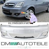 Lackiert 01L STARSILBER III MET Opel Mervia A Facelift...