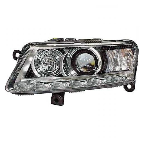 Xenon Scheinwerfer D3S/H7 links passt für Audi A6 C6 Facelift mit LED 2008-2011