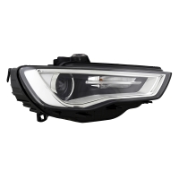 Hella Scheinwerfer +Halogen H7/H15 rechts passt für Audi A3 8V Vorfacelift 12-16