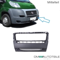 Stoßstange vorne mittig Ecken Kühlergrill SET passt für Fiat Ducato 250 ab 06-14