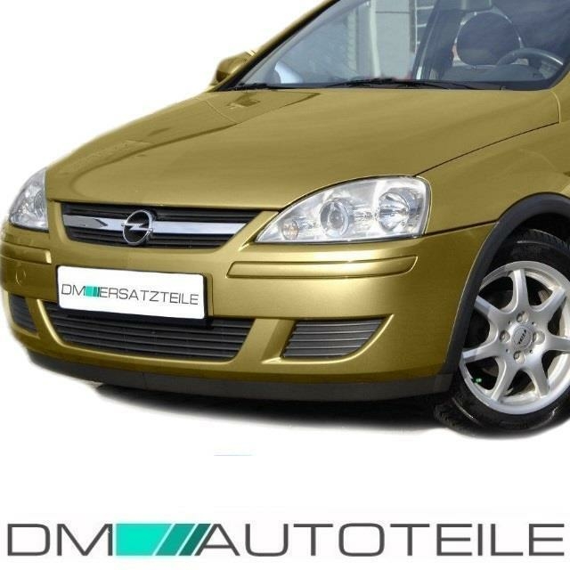 Opel Corsa C L&uuml;ftungsgitter Sto&szlig;stangengitter vorne rechts Bj. 03- 06 ohne Nebelscheinwerfer