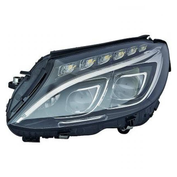 Marelli Scheinwerfer + LED links passt für Mercedes C (W205/S205/C205) ab 14-18