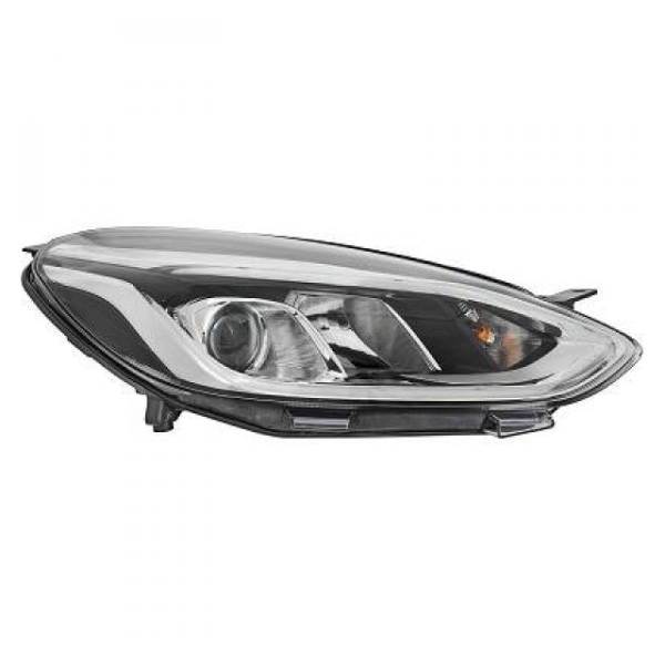 Scheinwerfer LED H7/H1 rechts passt für Ford Fiesta VII (HJ/HF) Van ab 17