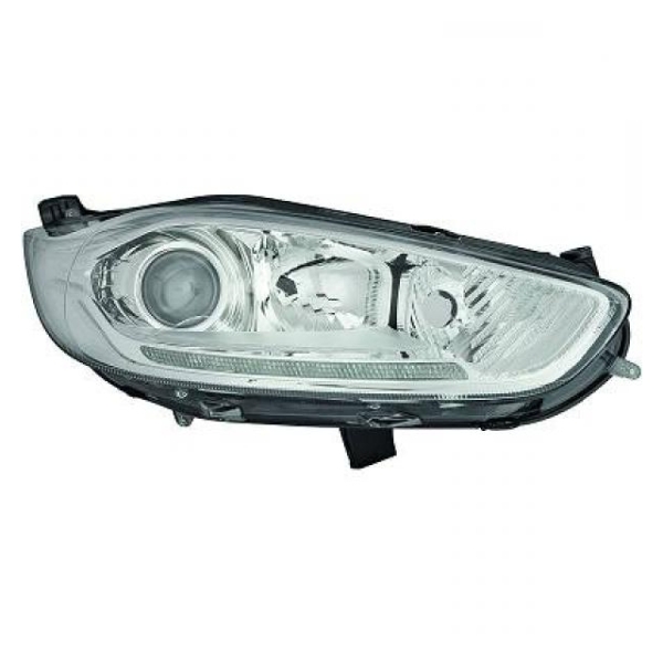 Visteon Scheinwerfer + Motor+LED H7/H1 links passt für Ford Fiesta VI 2013>