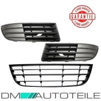 SET für VW Polo 9N3 9N Stoßstange Gitter vorne...