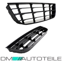 SET für VW Polo 9N3 9N Stoßstange Gitter vorne unten Mitte+Lüftungsgitter 05-09