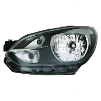Scheinwerfer schwarz H4 Depo links passt für VW UP!...