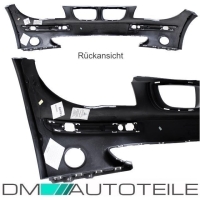 Set Stoßstange+Spoiler+Kühlergitter vorne grundiert passt für BMW 1er E87 04-07