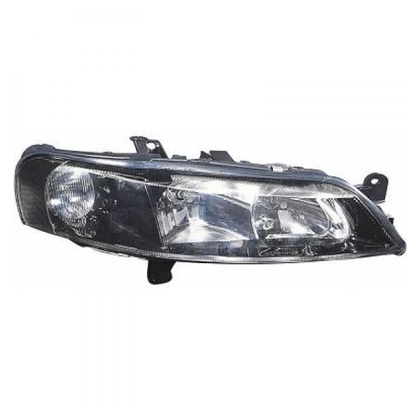 Scheinwerfer schwarz H7 rechts passt für Opel Vectra B CC / Caravan J96 ab 99-03