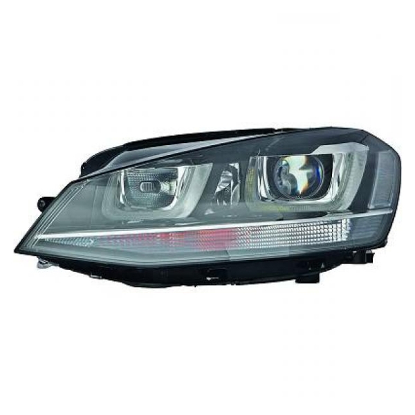 Xenon Scheinwerfer D3S Depo links passt für VW Golf VII (BE2/BV5) ab 2012-2017