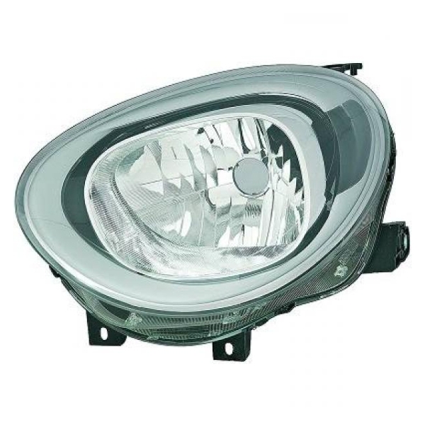 Scheinwerfer mit Motor Depo H4 links passt für Fiat 500X (334) ab 2014-08/2018
