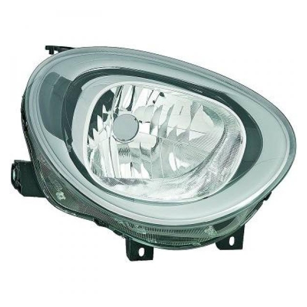 Scheinwerfer mit Motor Depo H4 rechts passt für Fiat 500X (334) ab 2014-08/2018
