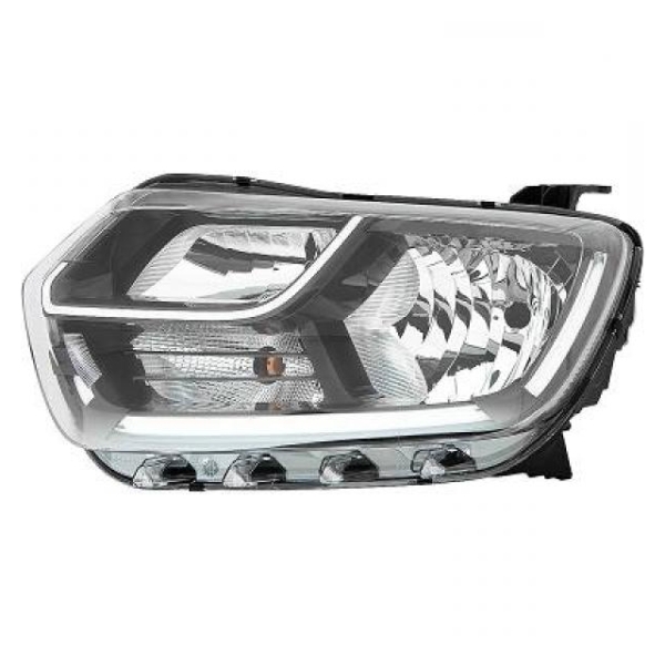 Scheinwerfer Depo LED/H7/H1/PY21W links passt für Dacia Duster (HM) ab 18