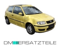 Stoßstange Leiste vorne Mitte für VW Polo 6N2 1999-2001 Schwarz rauh Stoßleiste