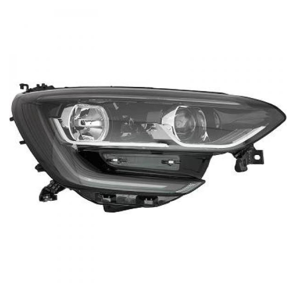Scheinwerfer schwarz H7 TGFL rechts passt für Renault Megane IV (B9A/K9A) ab 16