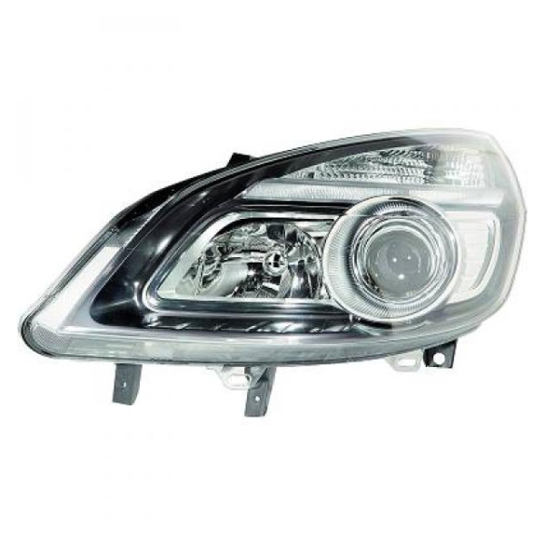 Xenon Scheinwerfer rechts schwarz D1S/H7 passt für Renault Scénic II Grand 06-09