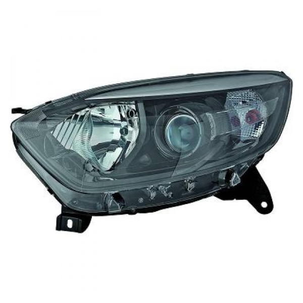 Scheinwerfer mit Motor schwarz H1/H1 rechts passt für Renault CAPTUR I ab 2013
