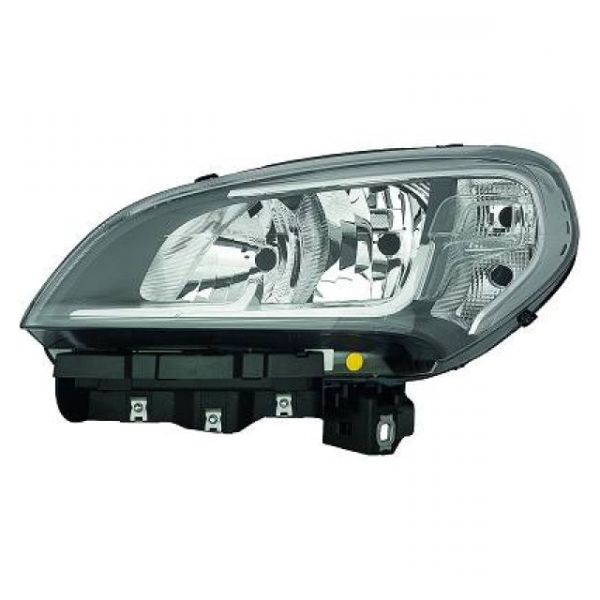 Scheinwerfer Depo H7/H7 Blinker weiß links passt für Fiat DOBLO Facelift ab 15