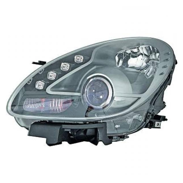 Scheinwerfer TYC H7 schwarz links passt für Alfaromeo Giulietta 940 ab 10-20