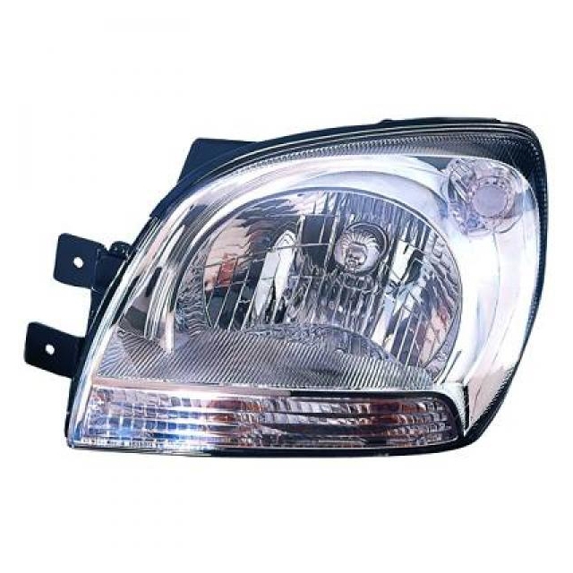 Scheinwerfer Depo chrom H4 rechts passt für Kia Sportage ab Baujahr 2004-2008