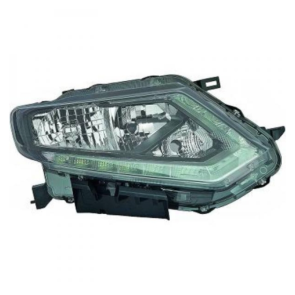 Scheinwerfer Depo H11/H9/LED rechts passt für Nissan X-TRAIL T32 ab 14-17