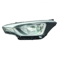 Scheinwerfer schwarz Depo H4 links passt für Hyundai i20 Coupe (GB) ab 14-20