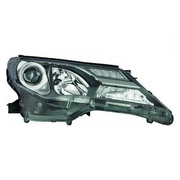 Scheinwerfer LED schwarz D4S links passt für Toyota RAV 4 IV (A4) ab 13-16