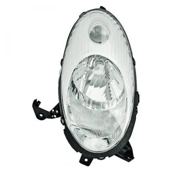 Valeo H4 chrom Scheinwerfer rechts passt für Nissan Micra III (K12) ab 03-05