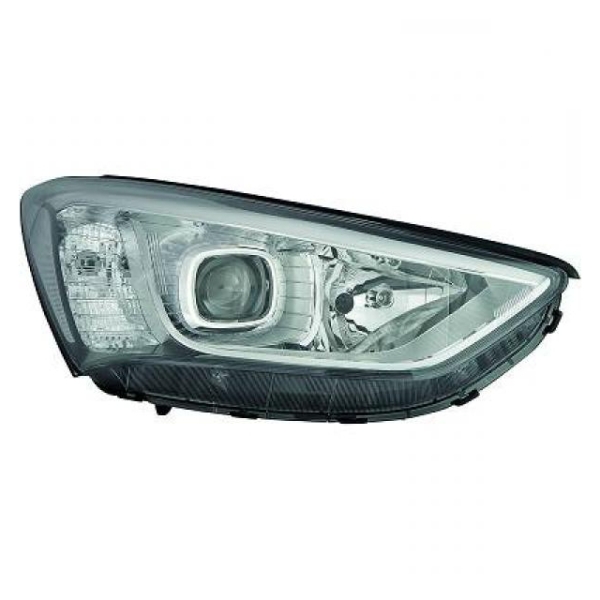 Scheinwerfer Depo LED H7/H7 links passt für Hyundai Santa FÉ III (DM) ab 12-15