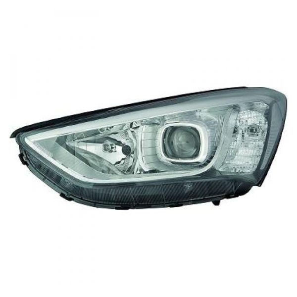 Scheinwerfer Depo LED H7/H7 rechts passt für Hyundai Santa FÉ III (DM) ab 12-15