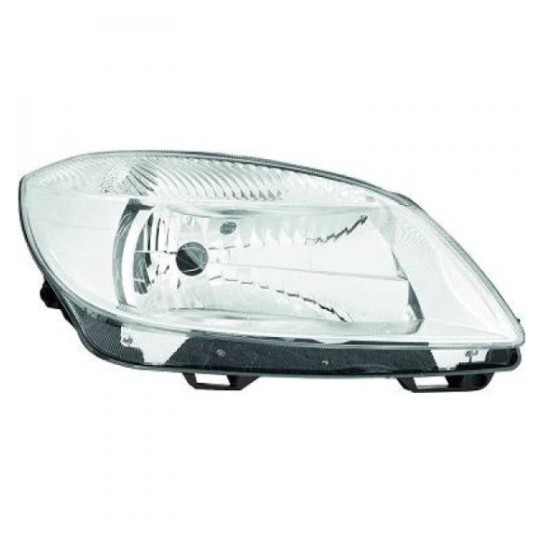 Scheinwerfer Depo H4 rechts passt für Skoda Fabia II Limo/Combi 542/545 ab 10-14