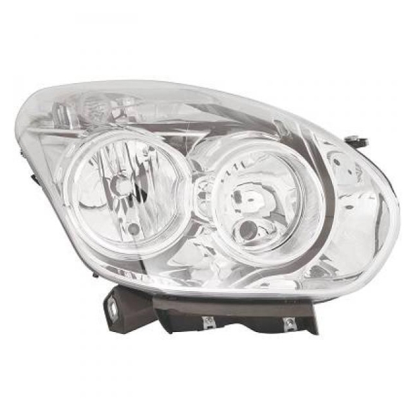 Scheinwerfer Depo H7/H1 rechts passt für Fiat Doblo Opel Combo ab 10-15