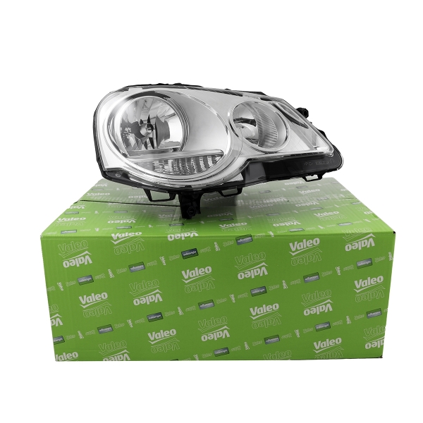 Halogen Valeo FF Scheinwerfer H7/H1 rechts passt für VW Polo (9N_ ) ab 2005-2009