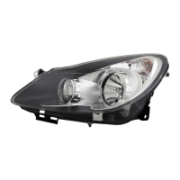 Valeo Scheinwerfer H7 schwarz links passt für Opel Corsa D Kasten S07 ab 06-10
