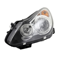 Valeo Scheinwerfer H7 schwarz links passt für Opel Corsa D Kasten S07 ab 06-10