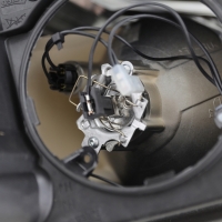 Valeo Scheinwerfer H7 schwarz links passt für Opel Corsa D Kasten S07 ab 06-10