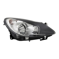 Valeo Scheinwerfer H7 schwarz rechts passt für Opel Corsa D Kasten S07 ab 06-10